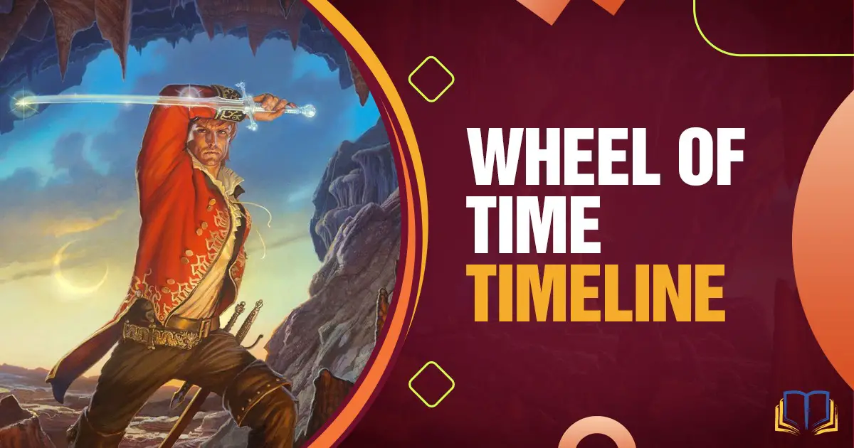 banner art that says wheel of time timeline