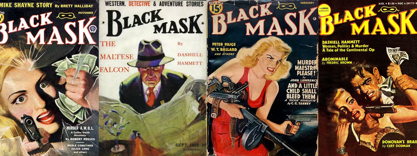 Black Mask Magazine Issues banner
